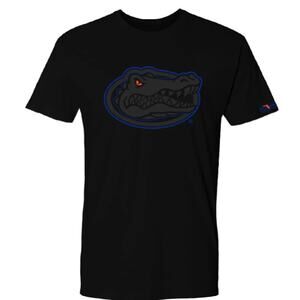 FLO GROWN Big Kids Black 100% Cotton Short Sleeve Florida Gators Tee Size L